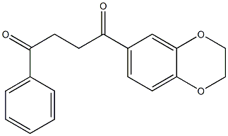 1-(2,3-dihydrobenzo[b][1,4]dioxin-6-yl)-4-phenylbutane-1,4-dione Structure